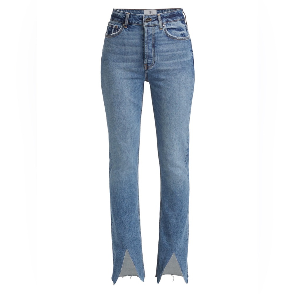 ANINE BING Roxanne Boot-Cut Jeans – Blue, Size 29 (6–8)